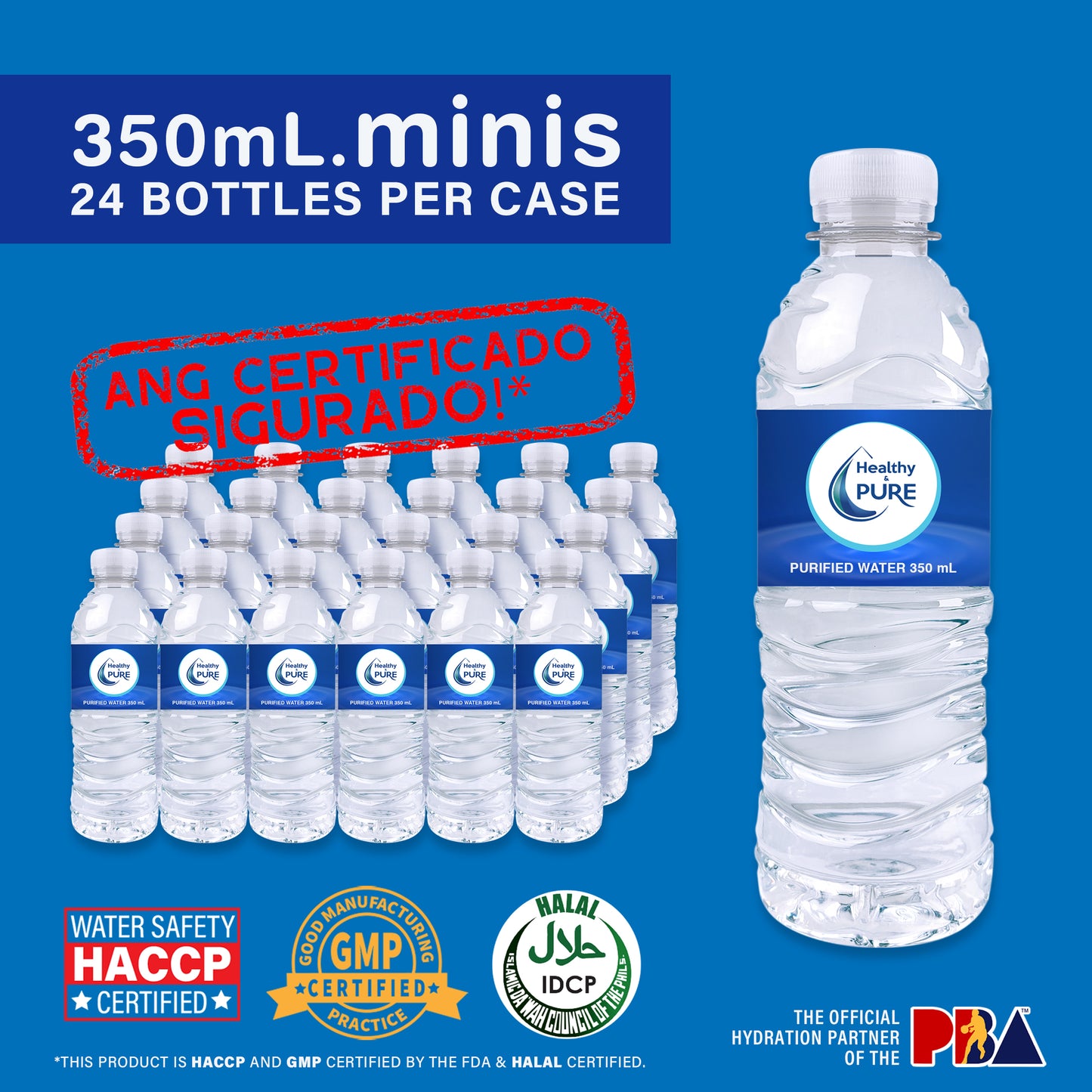 Healthy & Pure Brand Minis 350 ML