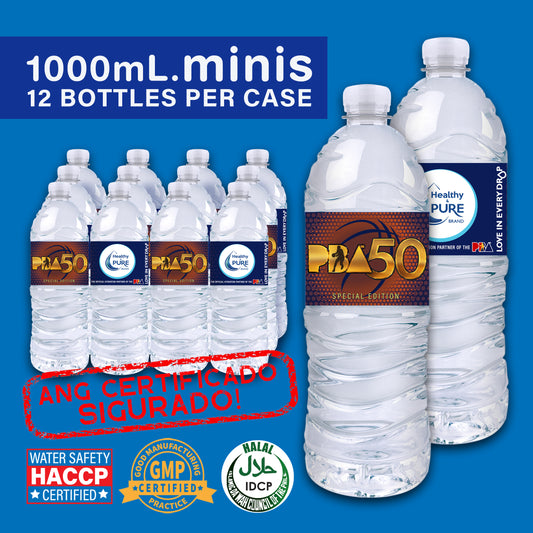 Healthy & Pure Brand Minis 10 PLUS 1: 1000 mL (10 cases + 1 case FREE)