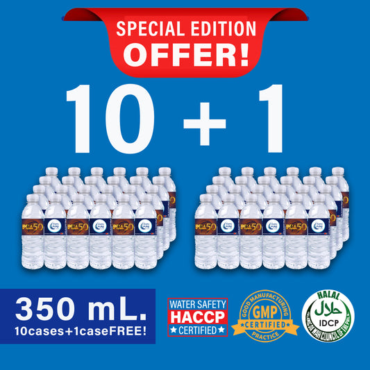 Healthy & Pure Brand Minis 10 PLUS 1: 350 mL (10 cases + 1 case FREE)