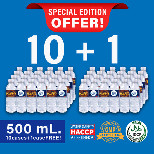 Healthy & Pure Brand Minis 10 PLUS 1: 500 mL (10 cases + 1 case FREE)