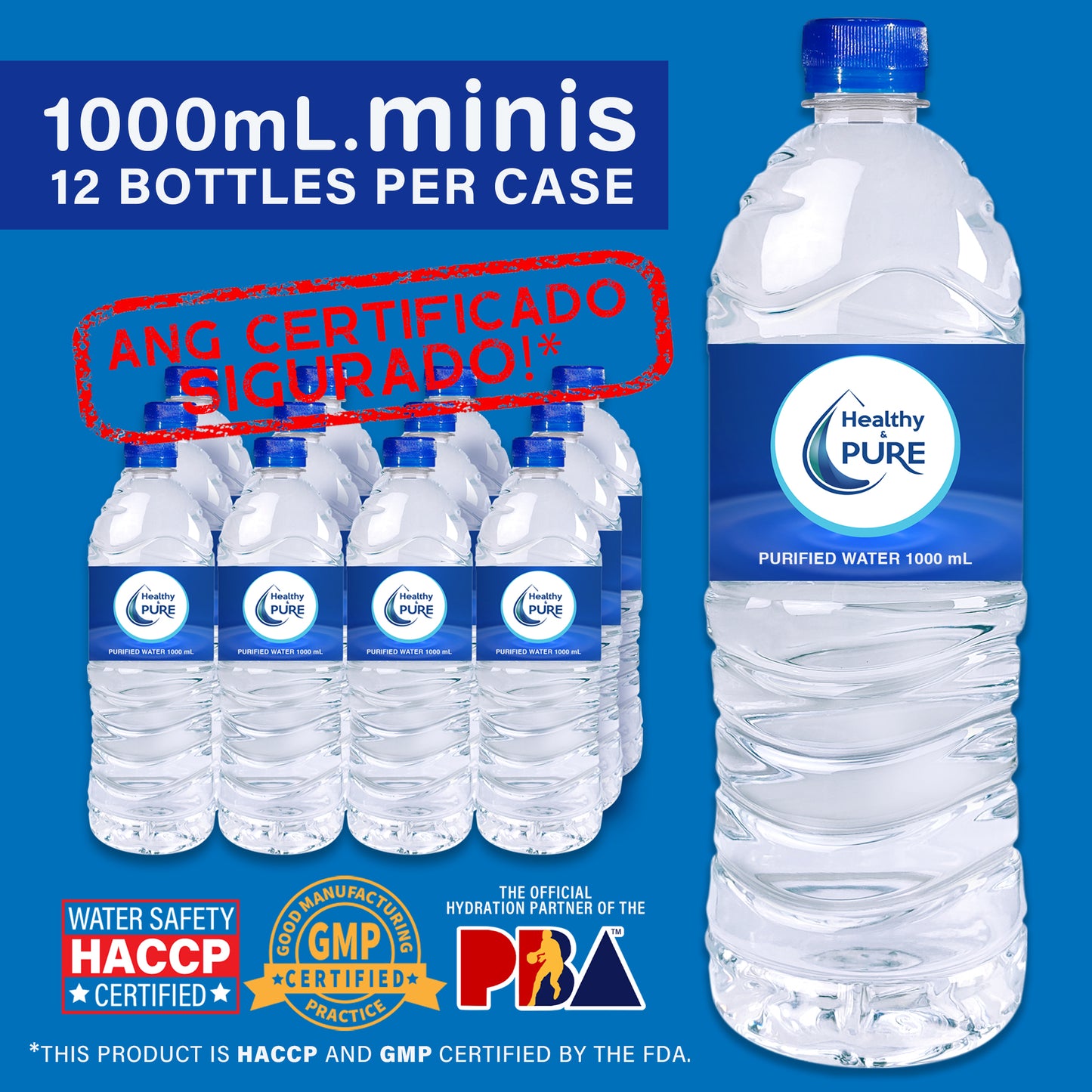 Healthy & Pure Brand Minis 1000 ML