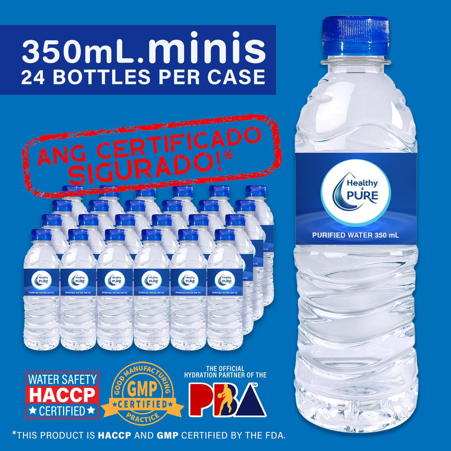 Healthy & Pure Brand Minis 350 ML