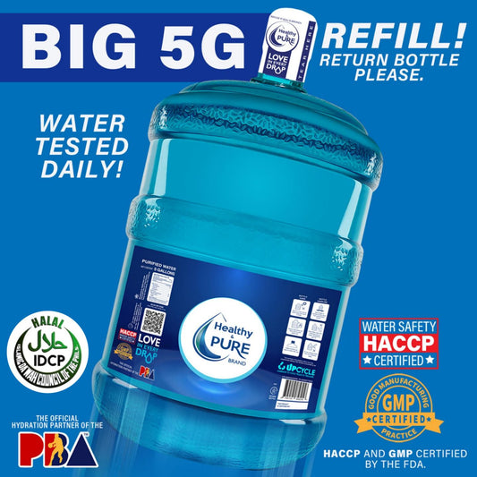 Healthy & Pure Brand 5 Gallons (REFILL)